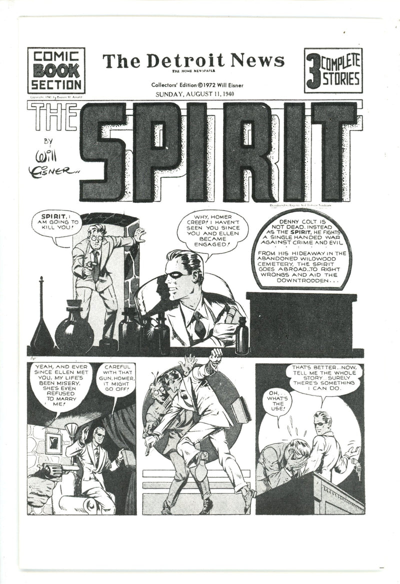 The Spirit: The Spirit As A Comedian [nn] Collector'S Edition (1972)