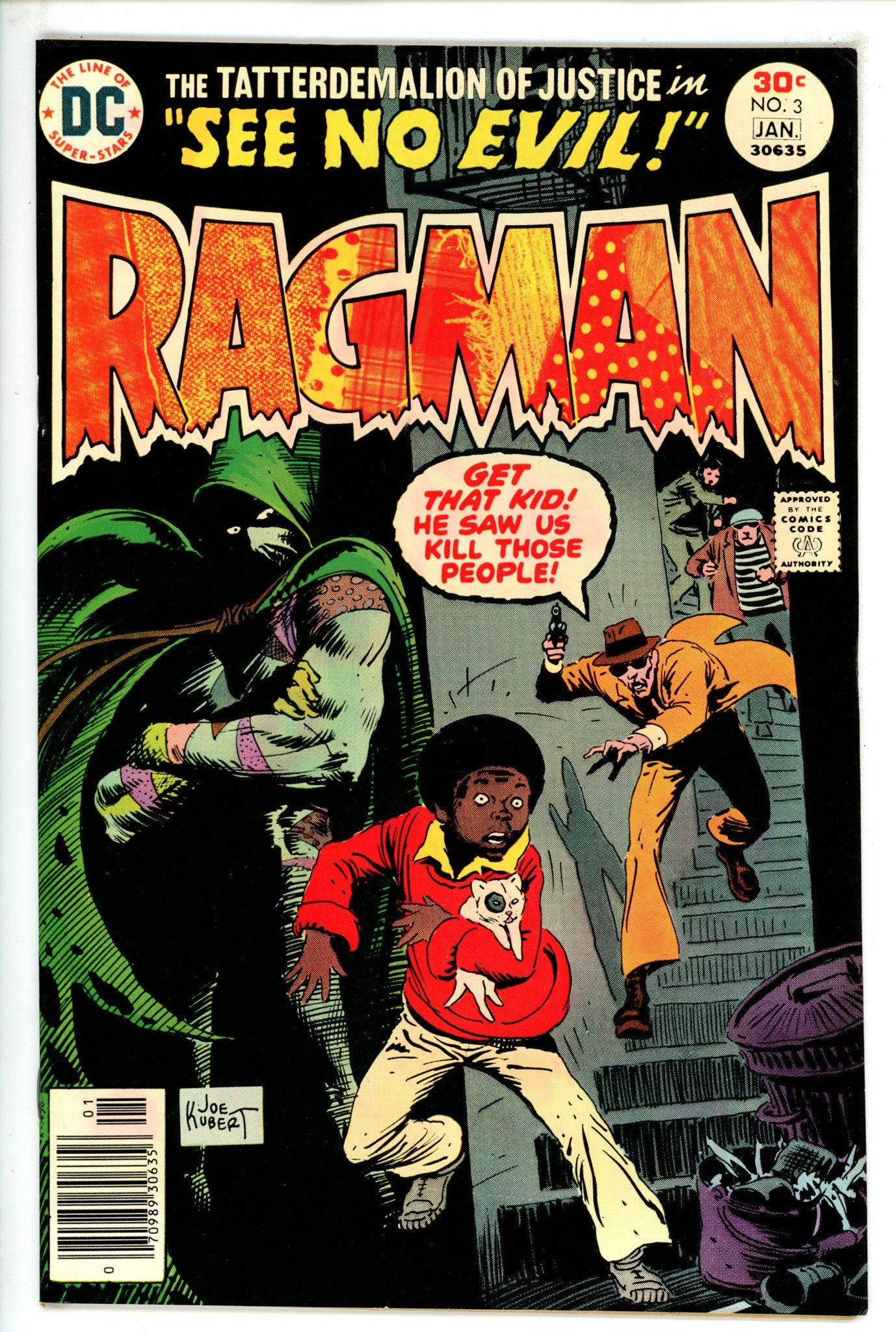 Ragman Vol 1 3 VF- (1977)