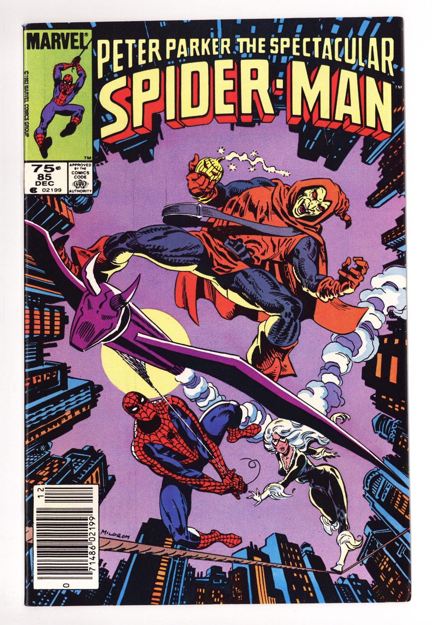 The Spectacular Spider-Man Vol 1 85 NM- (9.2) (1983) Canadian Price Variant 