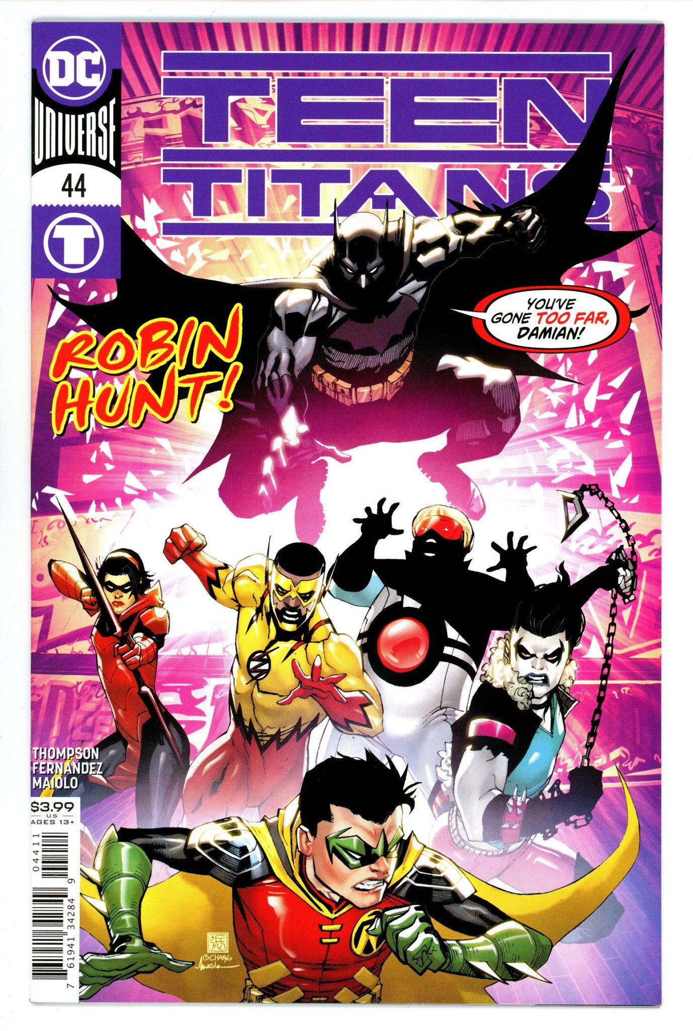 Teen Titans Vol 6 44 High Grade (2020) 