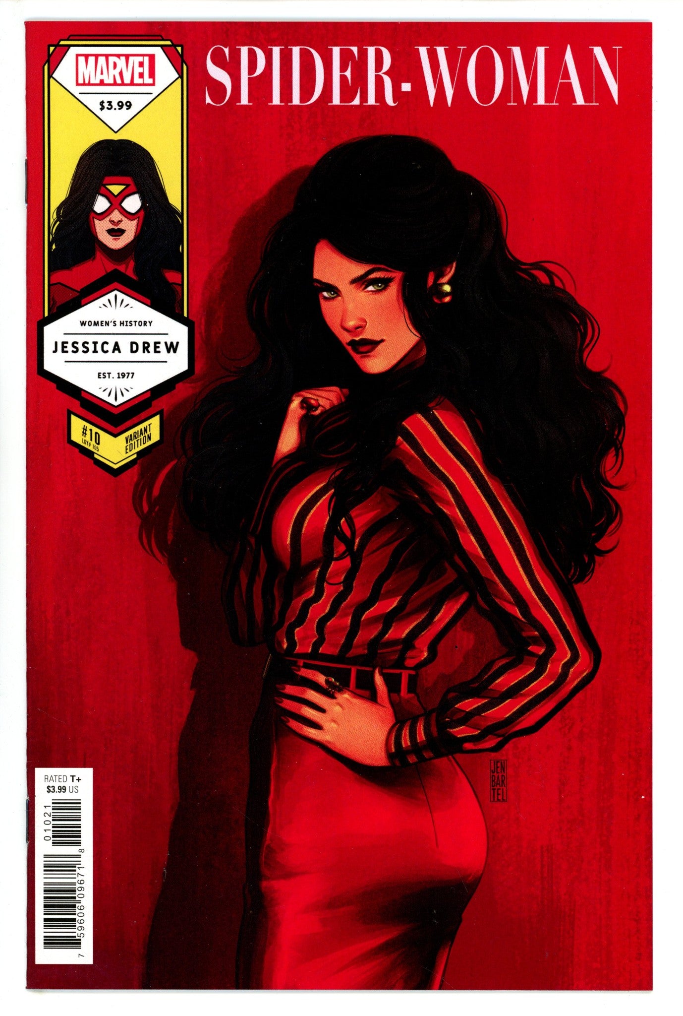 Spider-Woman Vol 7 10 Bartel Women's History Variant (2021)