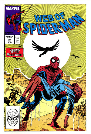 Web of Spider-Man Vol 1 45 High Grade (1988)