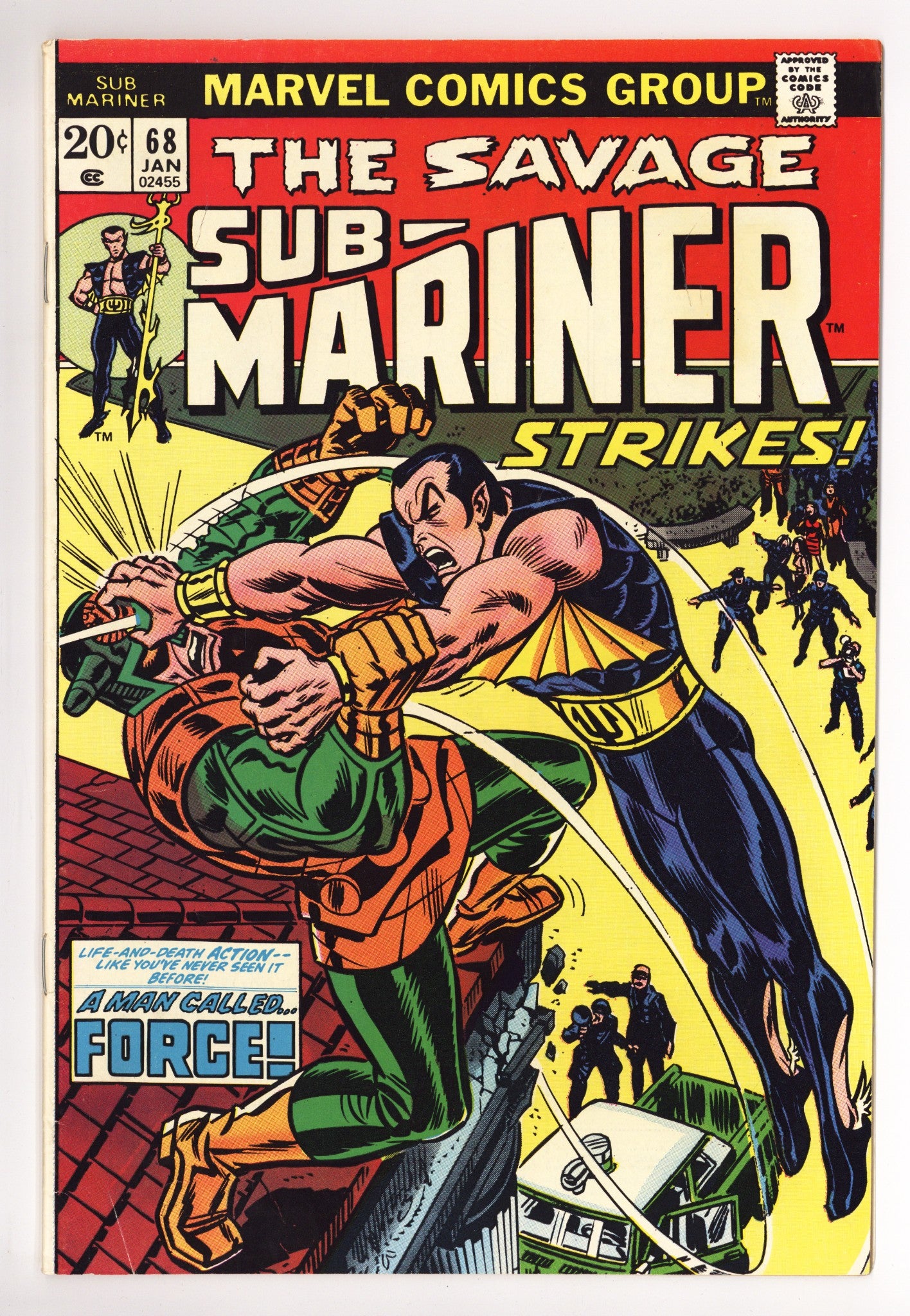 Sub-Mariner Vol 1 68 VG/FN (5.0) (1974) 