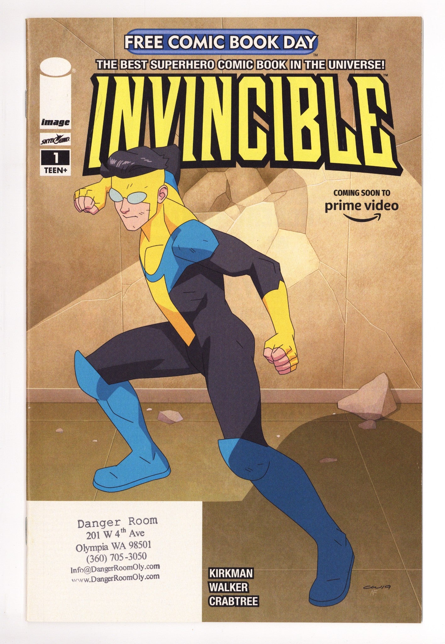 Invincible #1 Free Comic Book Day 1 High Grade Stamped (2020) 