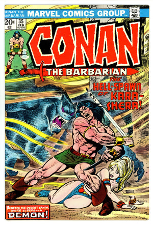 Conan the Barbarian Vol 1 35 VF/NM (9.0) (1974) 