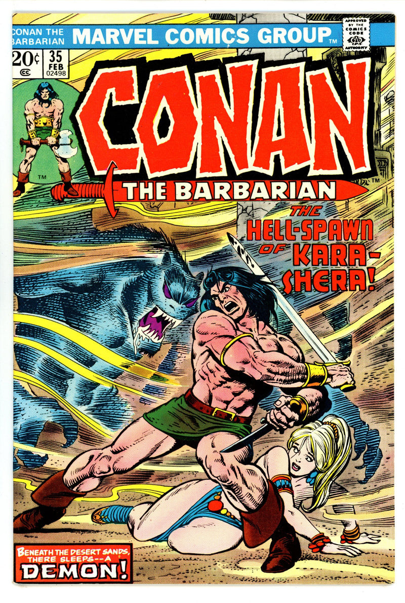Conan the Barbarian Vol 1 35 VF/NM (9.0) (1974) 