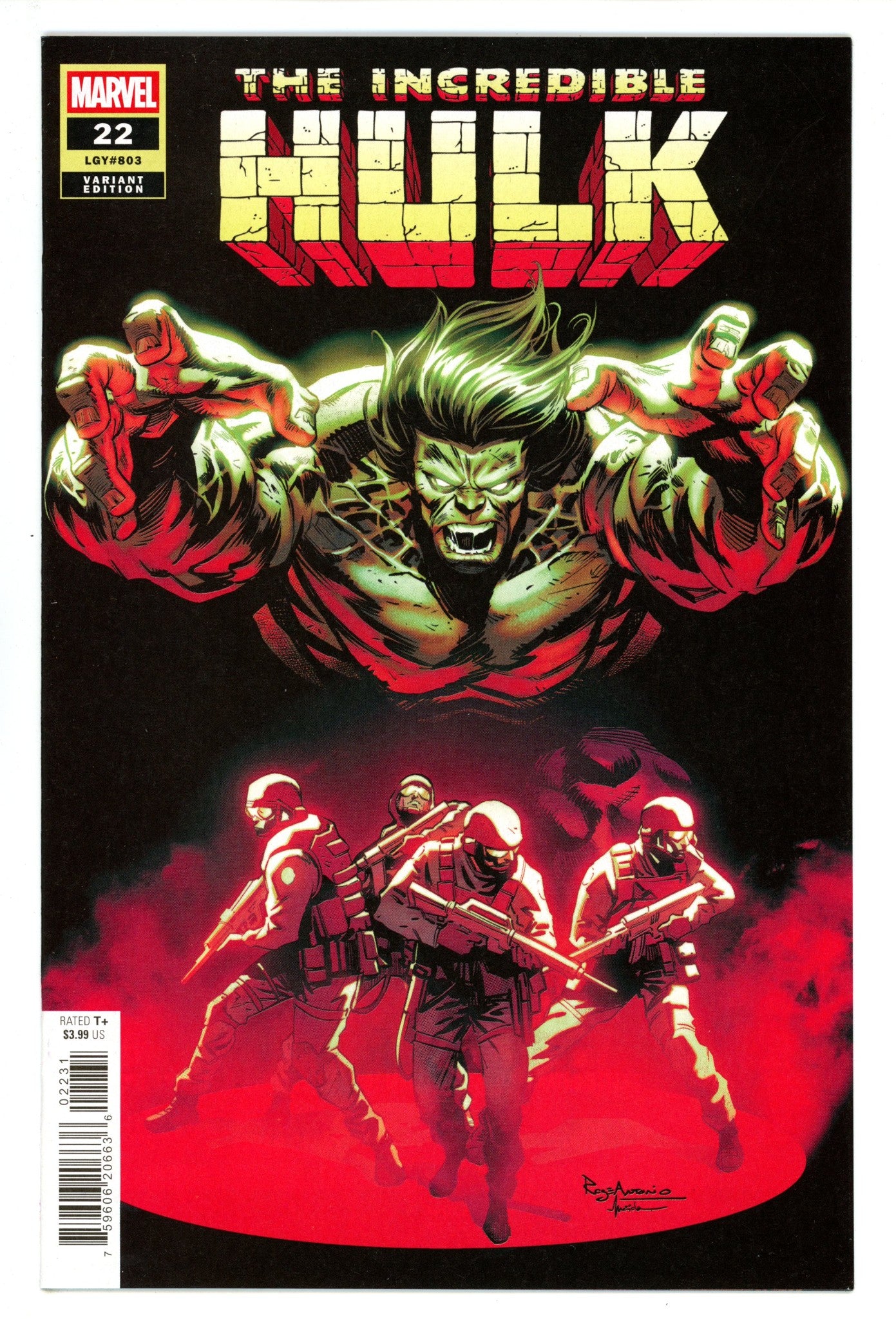 Incredible Hulk Vol 4 22 Antônio Variant (2025)