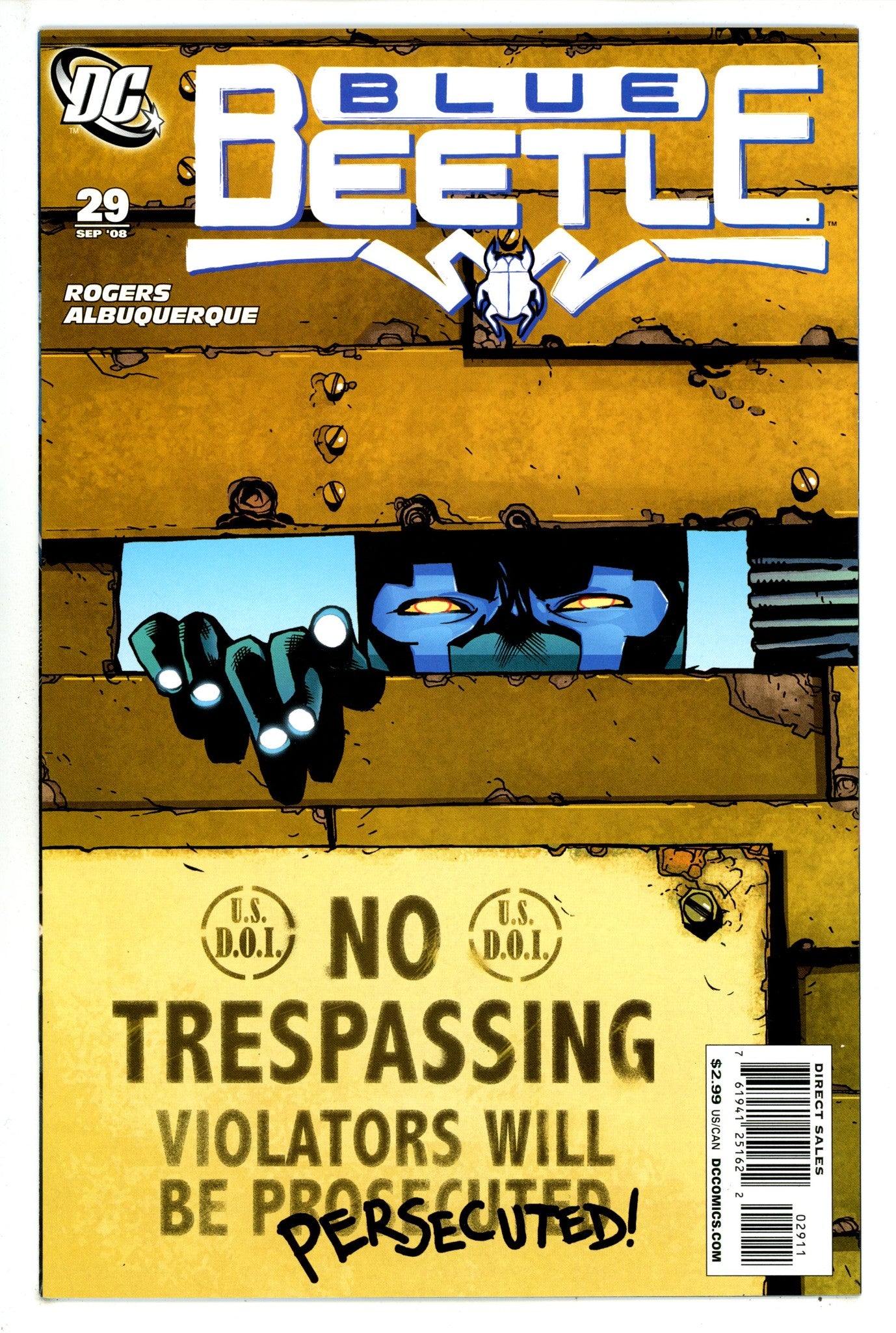 The Blue Beetle Vol 8 29 High Grade (2008) 