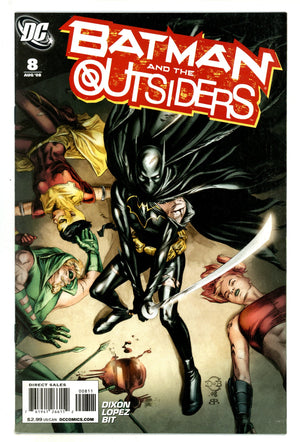 Batman and the Outsiders Vol 2 8 High Grade (2008)