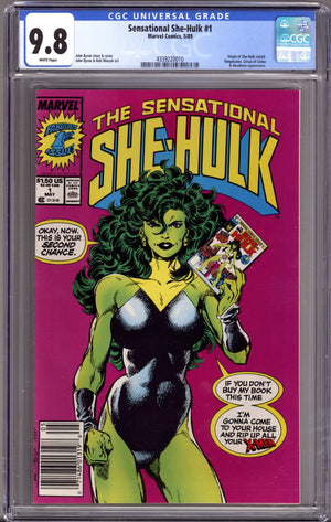 The Sensational She-Hulk 1 CGC 9.8 (NM/M) (1989)