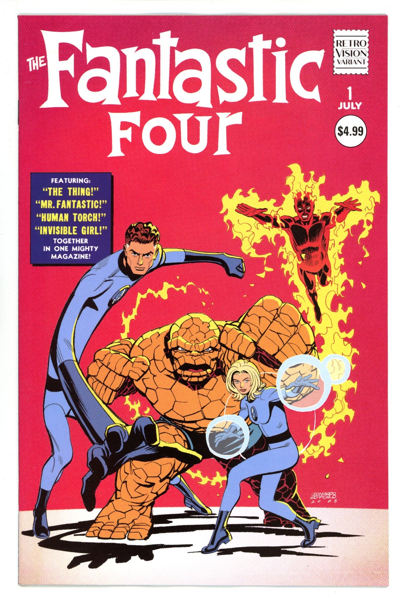 Fantastic Four Vol 8 1 Romero Homage Variant (2025)