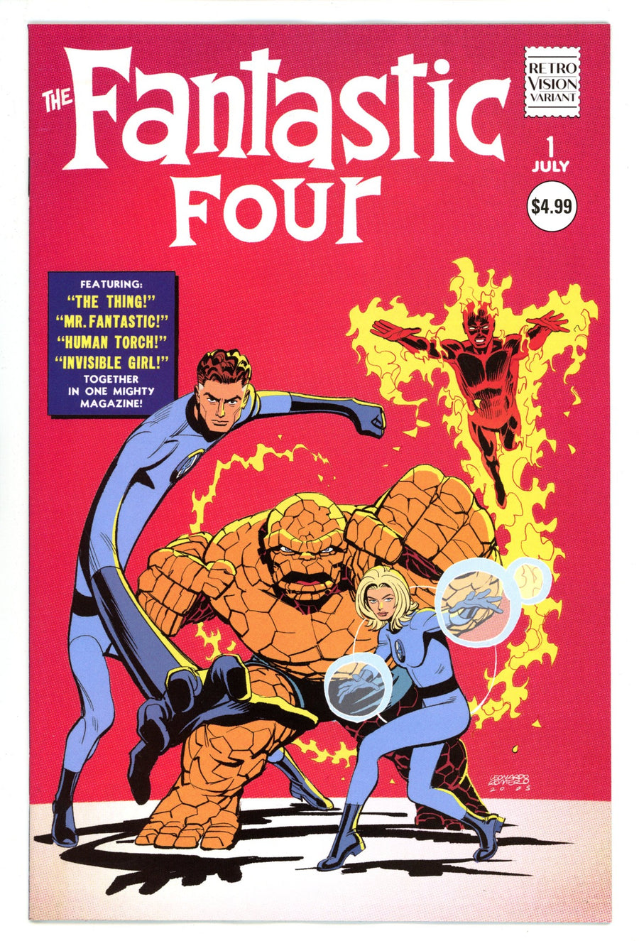Fantastic Four Vol 8 1 Romero Homage Variant (2025)