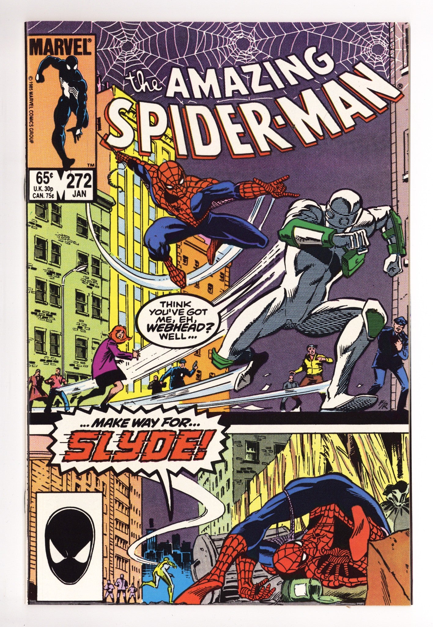 The Amazing Spider-Man Vol 1 272 NM- (9.2) (1986) 