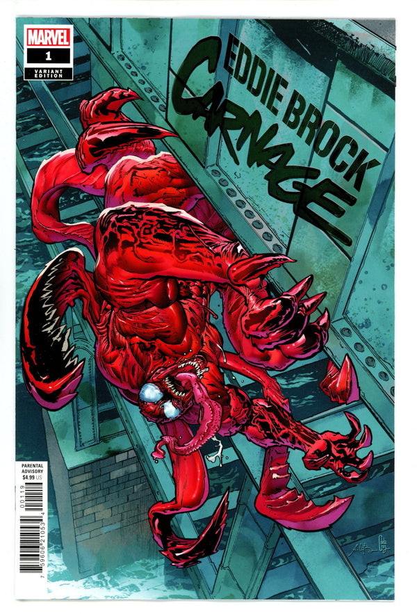 Eddie Brock: Carnage 1 Cappuccio Incentive Variant NM- (2025)
