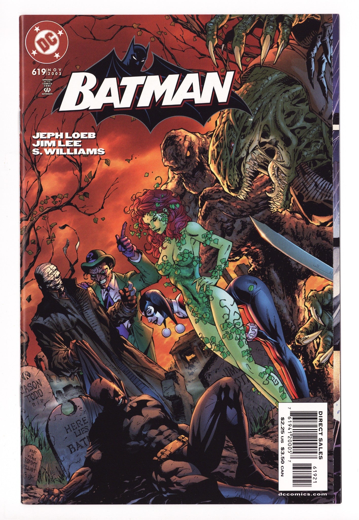 Batman Vol 1 619 High Grade (2003) Lee Variant 