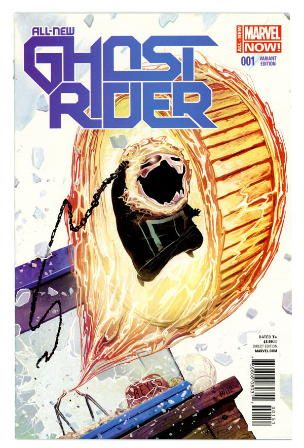 All-New Ghost Rider 1 NM- (9.2) (2014) Mundo Variant