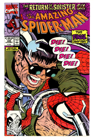 The Amazing Spider-Man Vol 1 339 VF- (7.5) (1990)