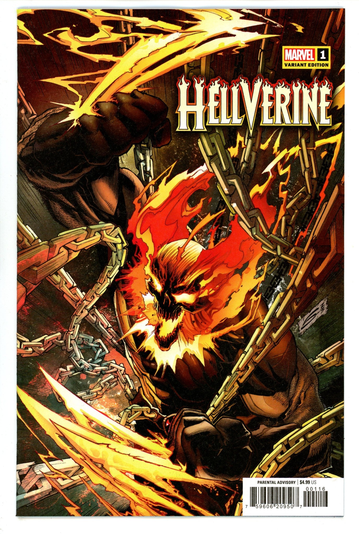 Hellverine 1 Sandoval Incentive Variant NM- (2024)