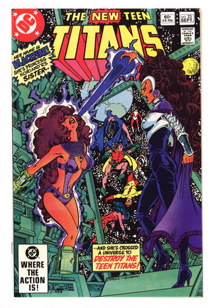 The New Teen Titans Vol 1 23 NM- (9.2) (1982) 