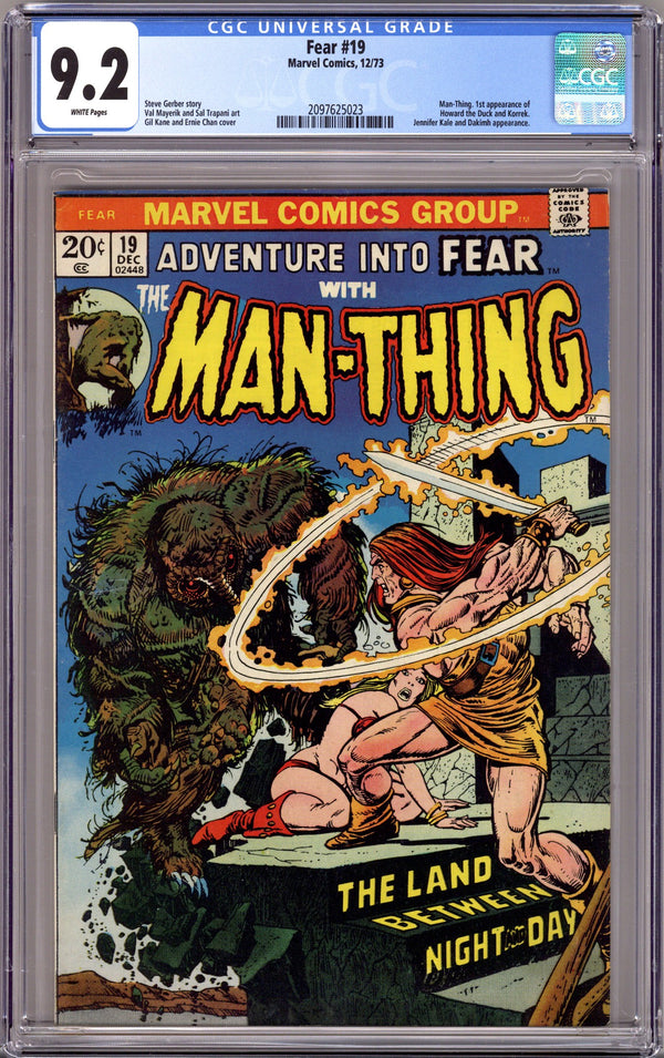 Fear 19 CGC 9.2 (NM-) (1973)