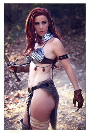 The Invincible Red Sonja 4 High Grade (2021) Cosplay Virgin Incentive Variant