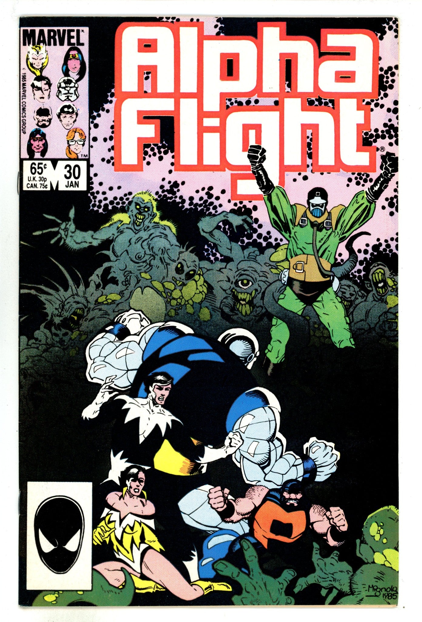Alpha Flight Vol 1 30 High Grade (1986) 