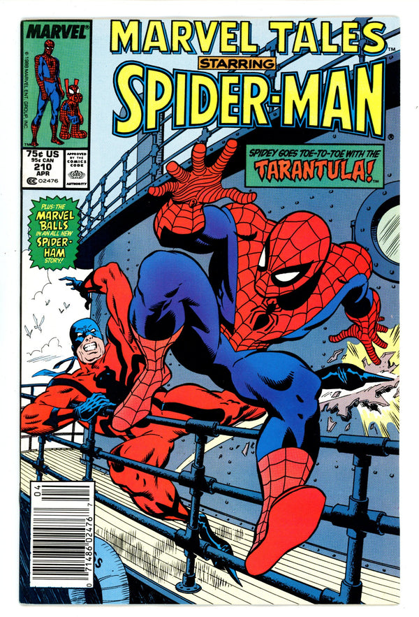 Marvel Tales Vol 2 210 High Grade (1988) Newsstand