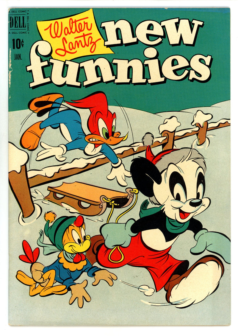 Walter Lantz New Funnies 179 VF- (7.5) (1952) 