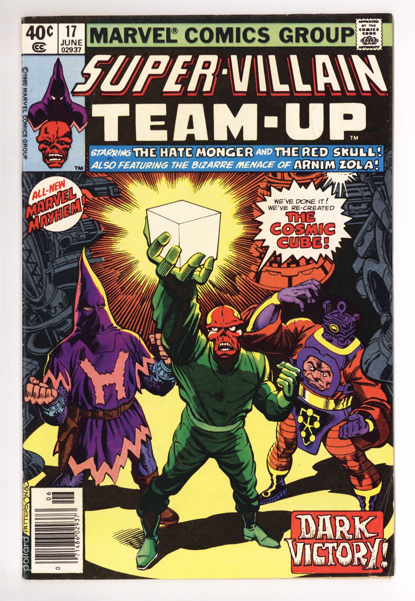 Super-Villain Team-Up 17 Low Grade (1980) Newsstand 
