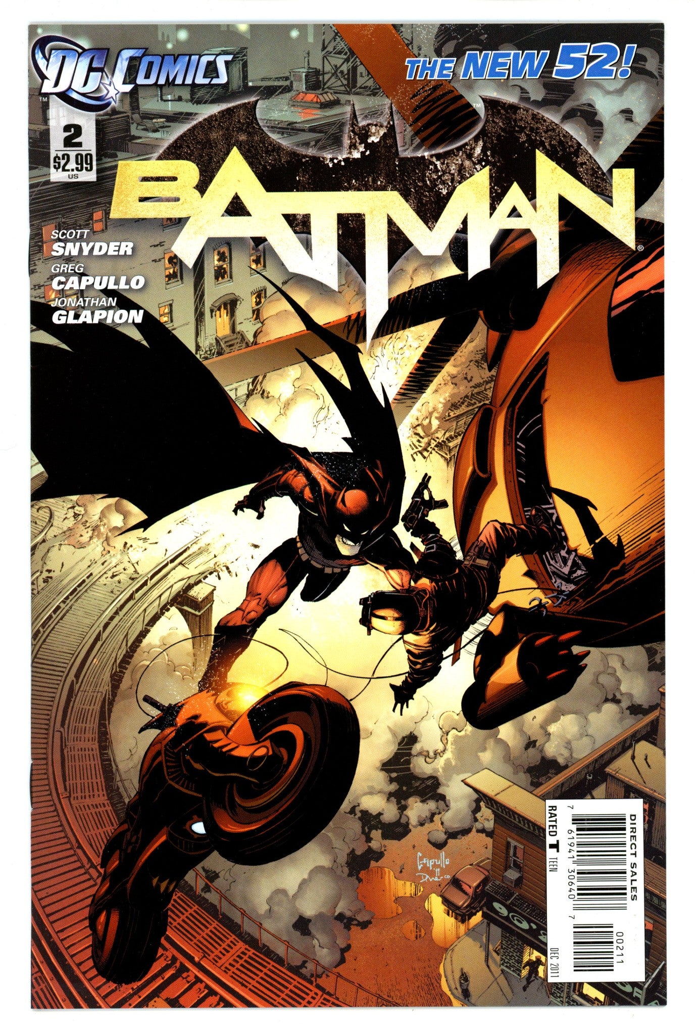 Batman Vol 2 2 NM- (9.2) (2011) 