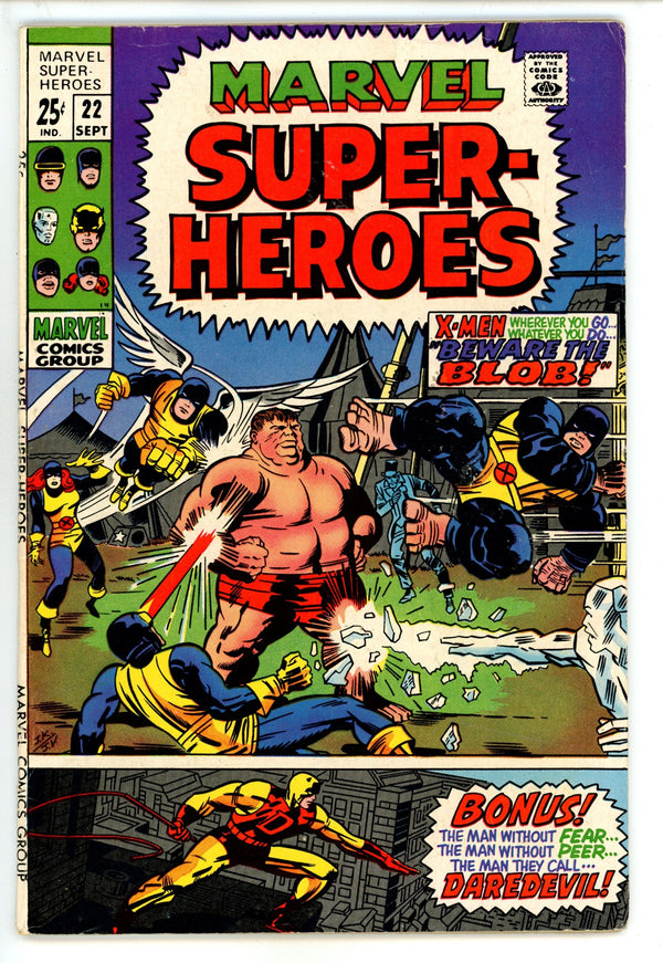 Marvel Super-Heroes Vol 1 22 VG/FN (5.0) (1969)