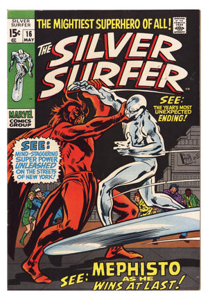 The Silver Surfer Vol 1 16 VF- (7.5) (1970)