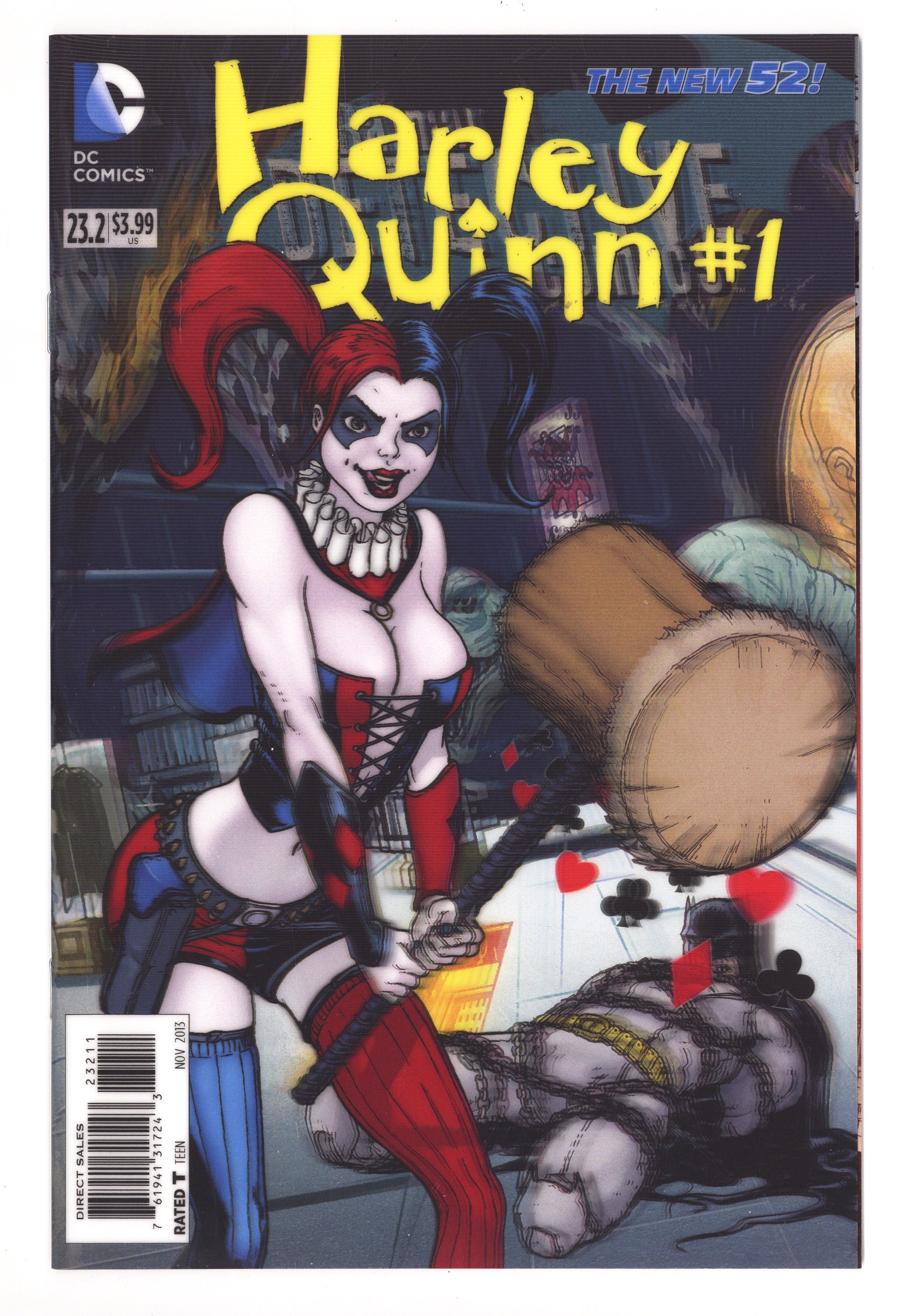 Detective Comics Vol 2 23.2 High Grade (2013) Burnham Lenticular Variant 