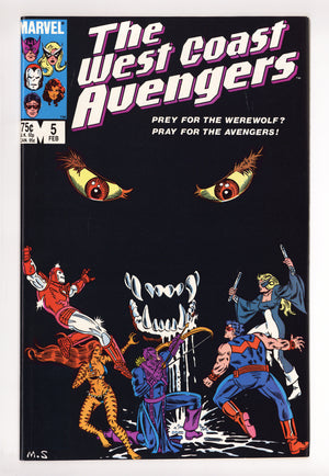 West Coast Avengers Vol 2 5 High Grade (1986)