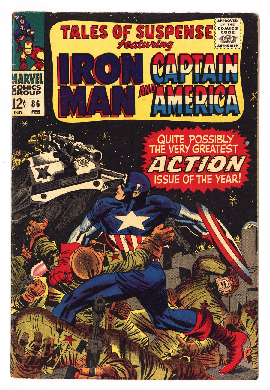 Tales of Suspense Vol 1 86 VG/FN (5.0) (1967) 