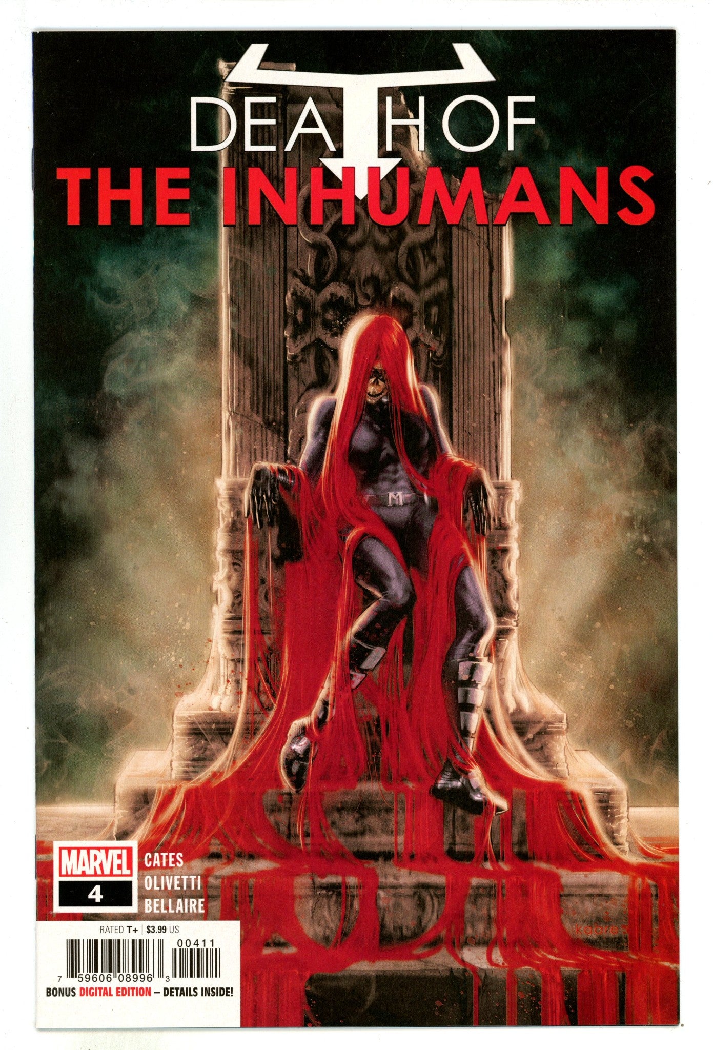 Death of the Inhumans 4 High Grade (2018) 