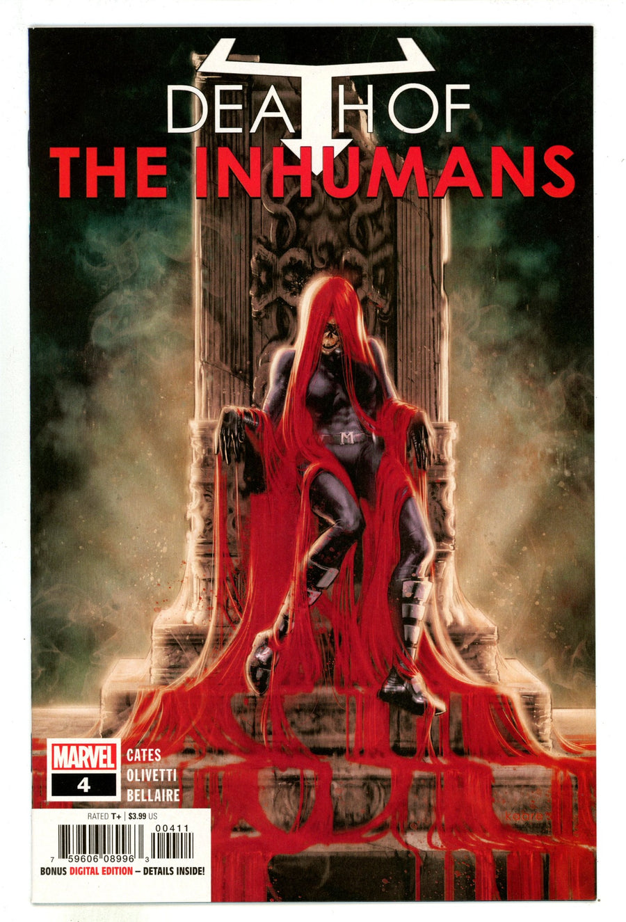 Death of the Inhumans 4 High Grade (2018) 