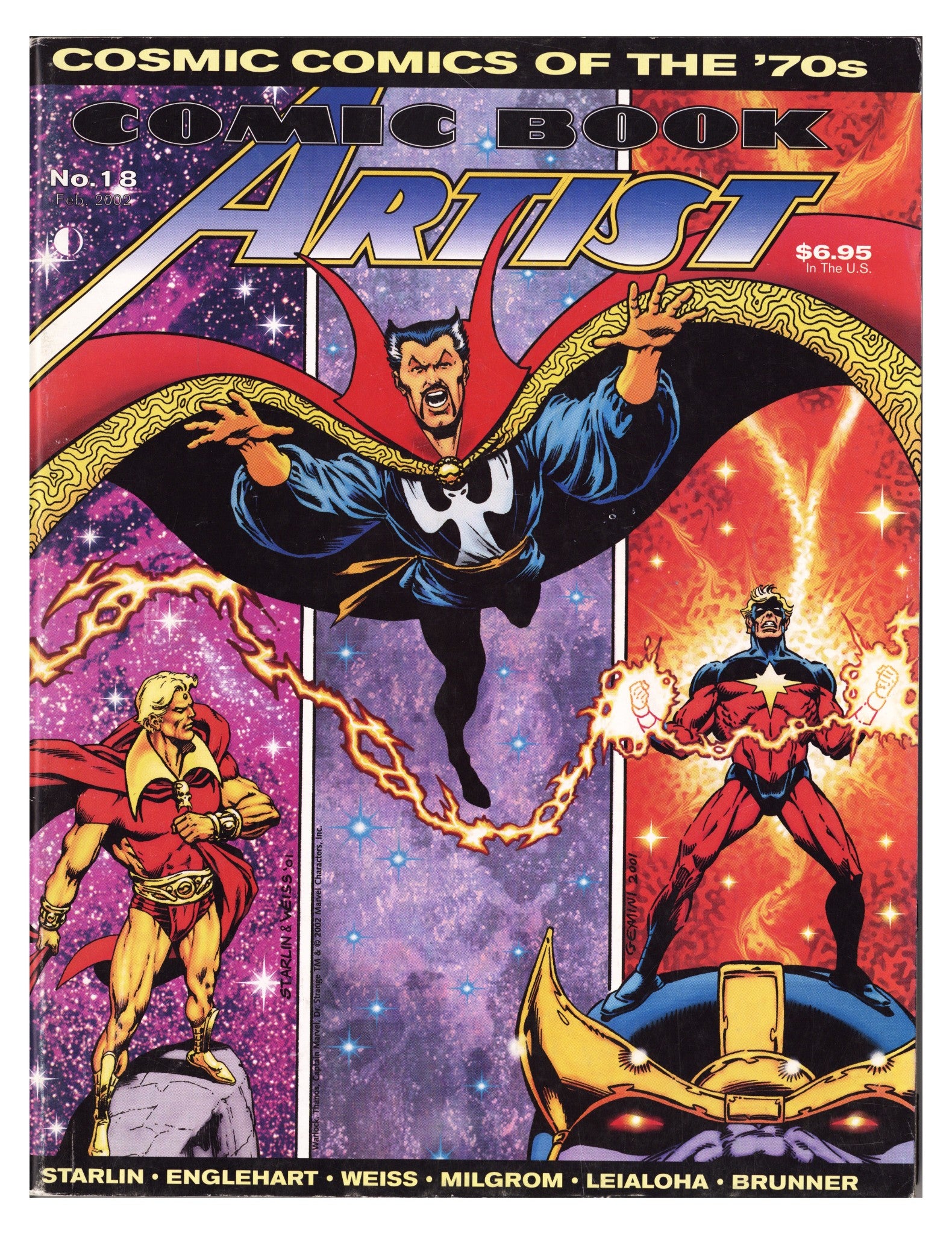 Comic Book Artist Vol 1 18 Low Grade (2002) 