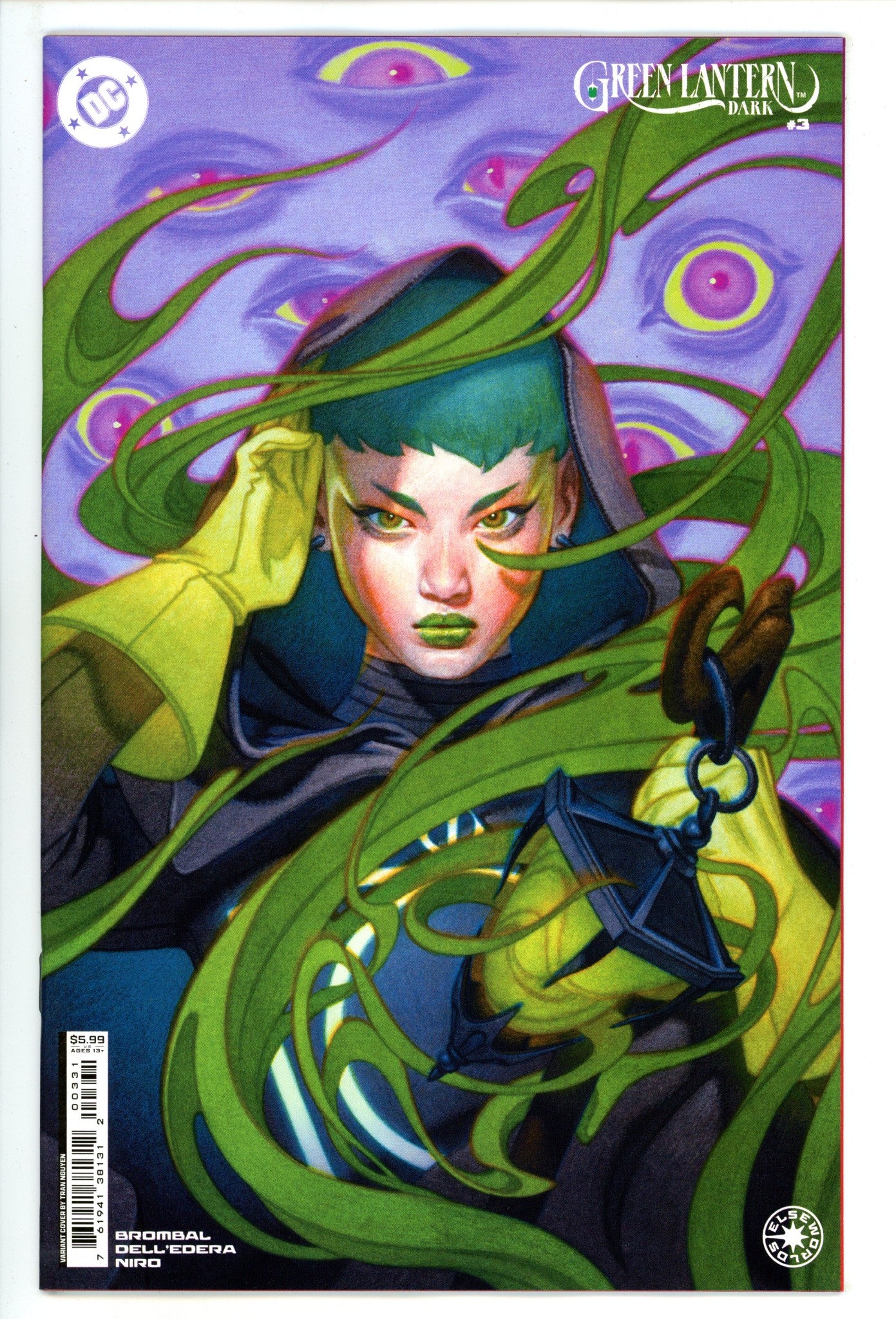 Green Lantern Dark 3 Nguyen Variant (2025)