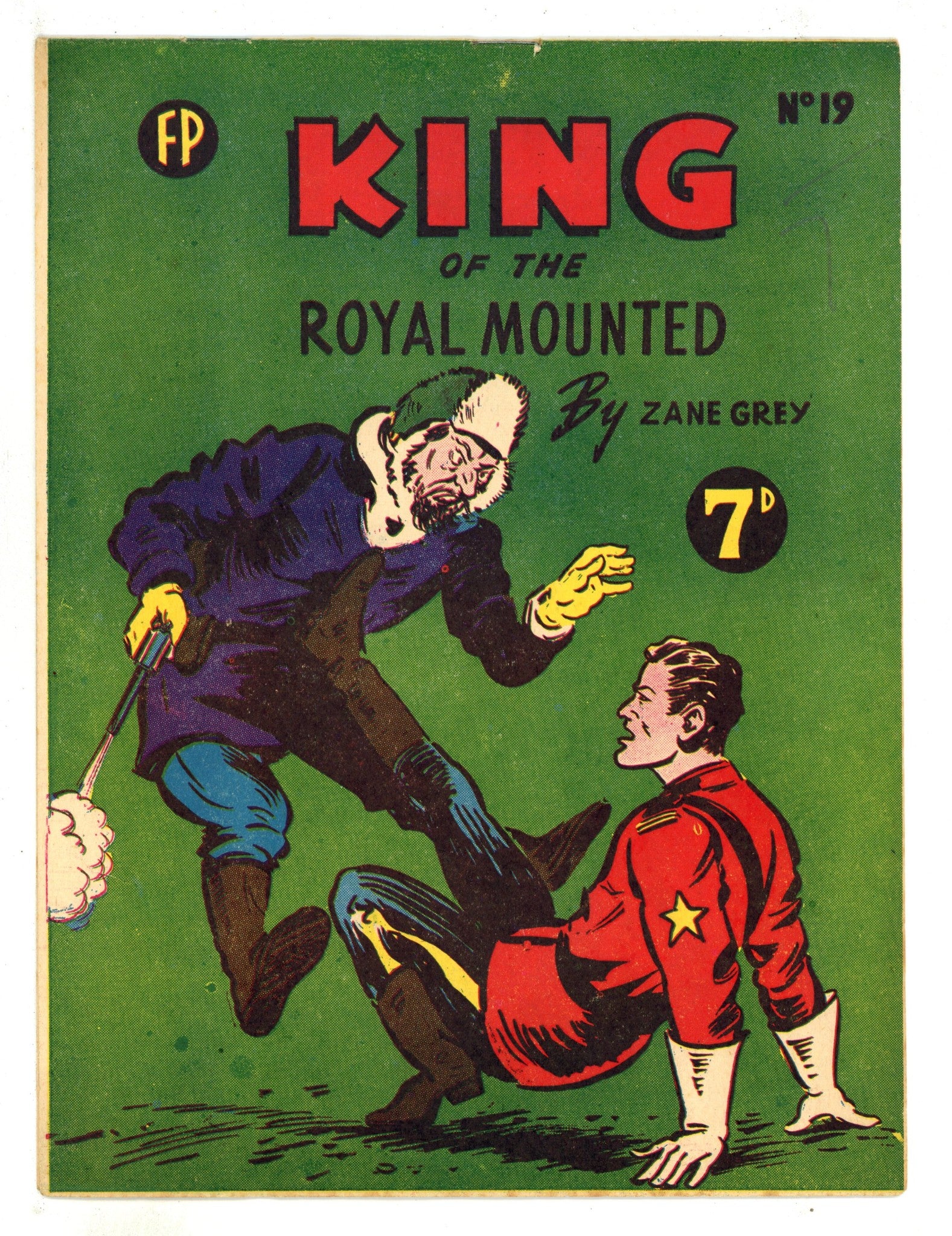 King of the Royal Mounted 19 FN- (5.5) (1952) 