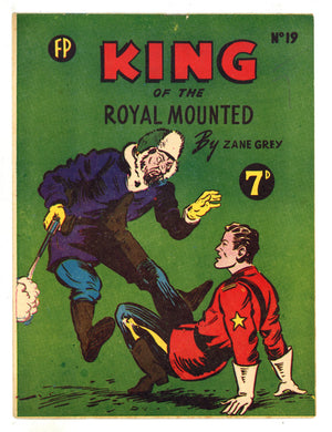 King of the Royal Mounted 19 FN- (5.5) (1952) 