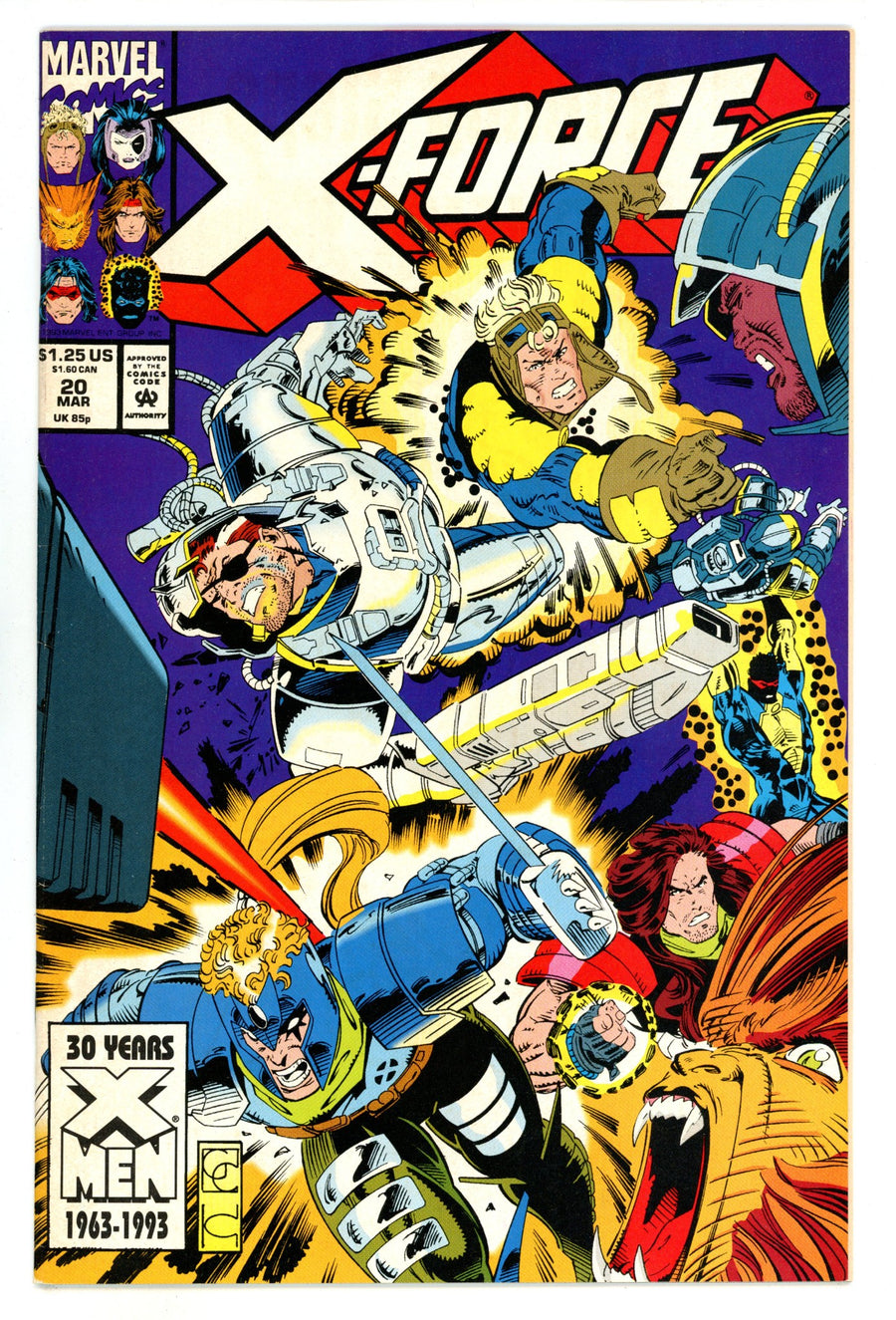 X-Force Vol 1 20 High Grade (1993) 
