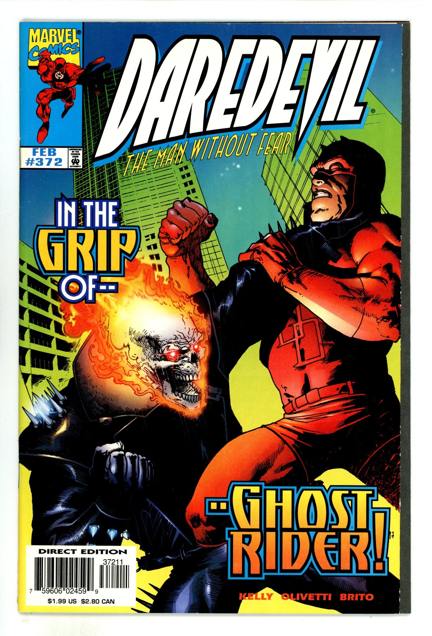 Daredevil Vol 1 372 Mid Grade (1998) 