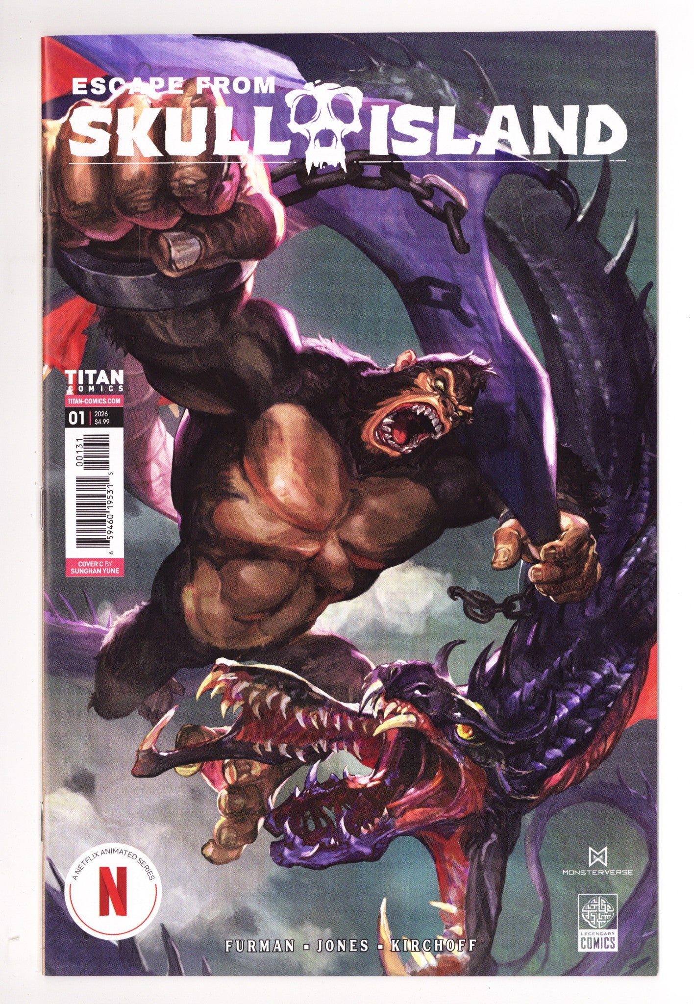 Escape From Skull Island 1 Yune Variant (2026)