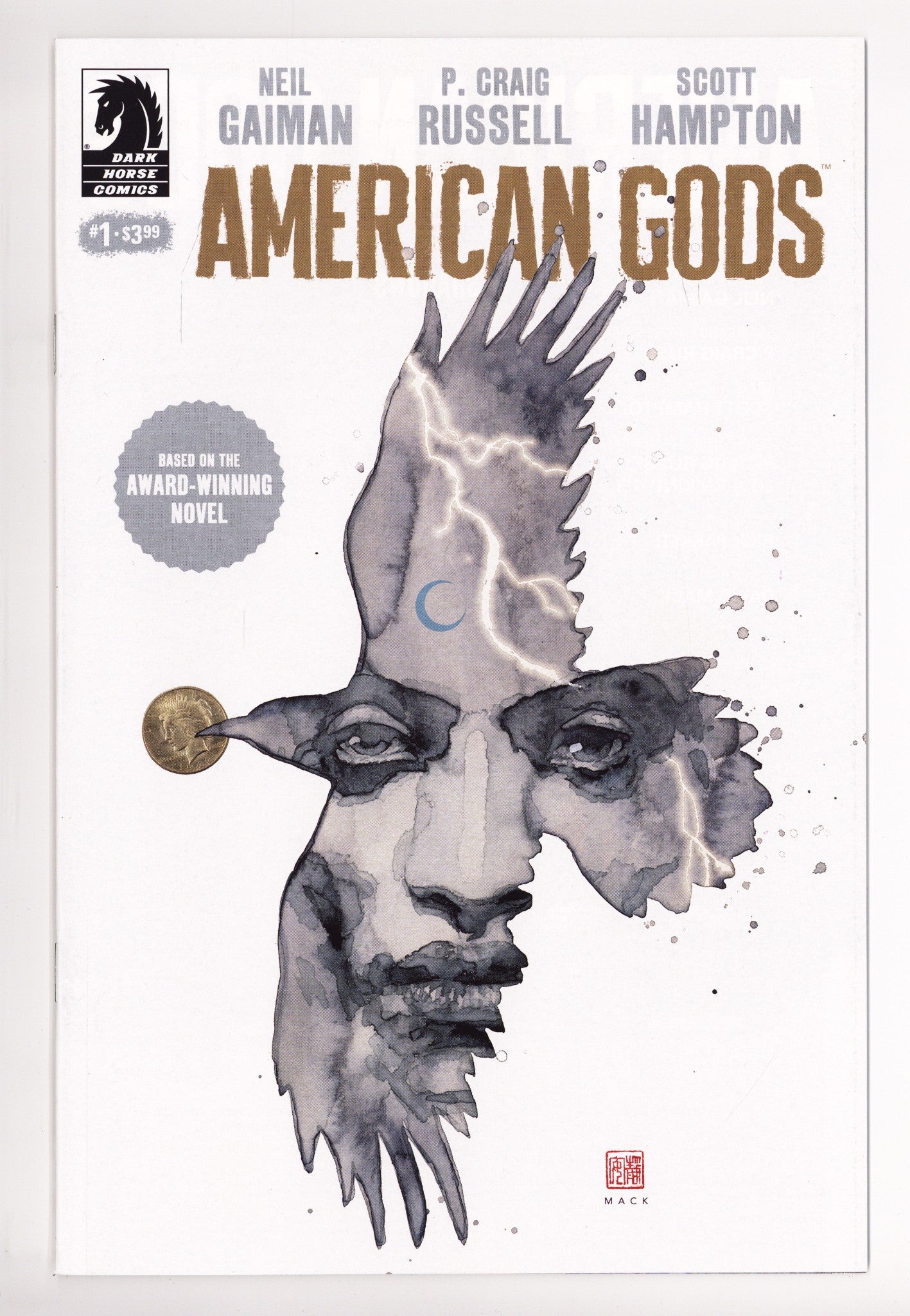 American Gods 1 High Grade (2017) Mack Variant 
