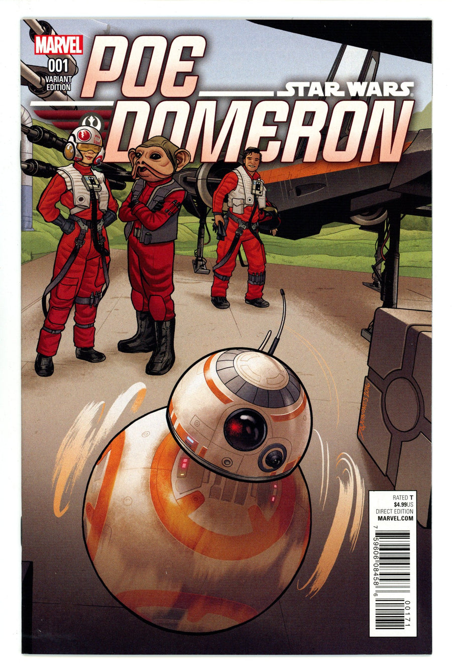 Poe Dameron 1 High Grade (2016) Quinones Variant 