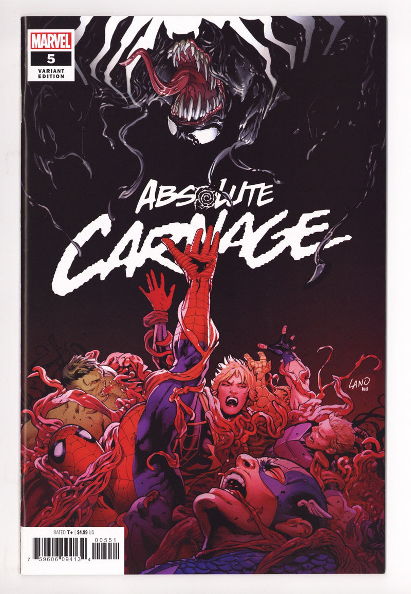 Absolute Carnage 5 High Grade (2020) Land Variant 