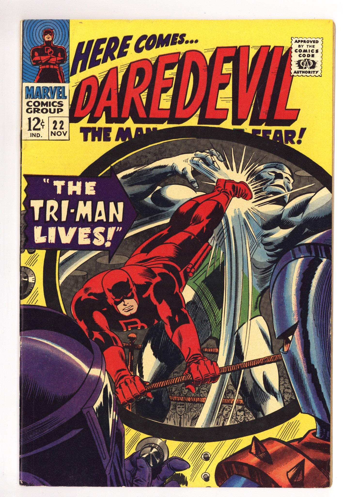 Daredevil Vol 1 22 FN/VF (7.0) (1966) 