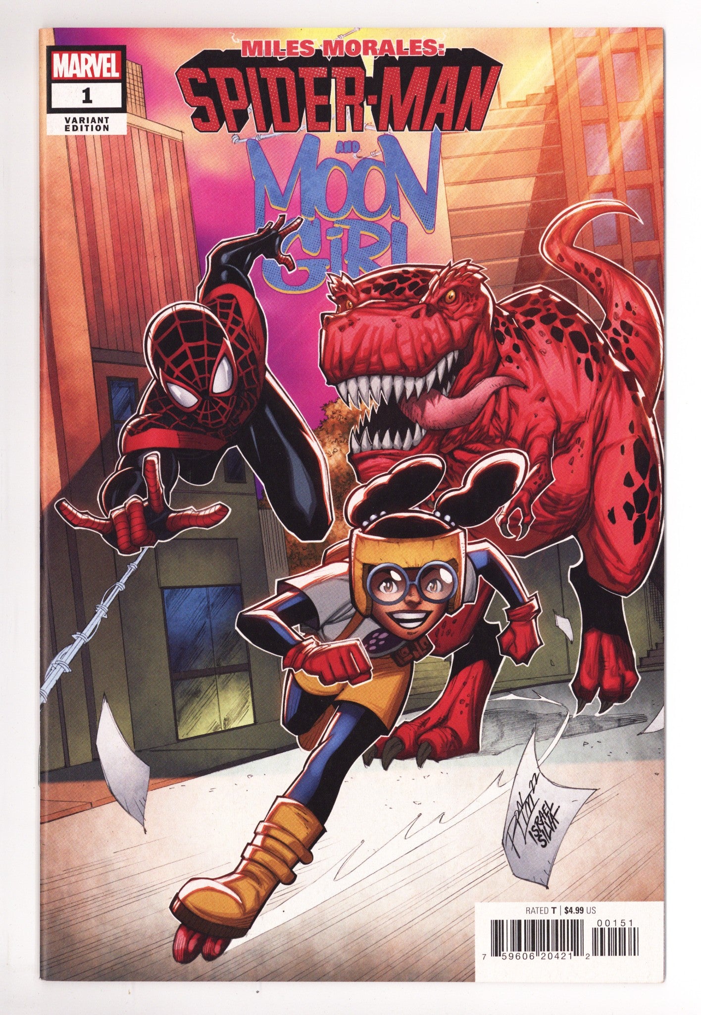 Miles Morales & Moon Girl 1 High Grade (2022) Lim Variant 