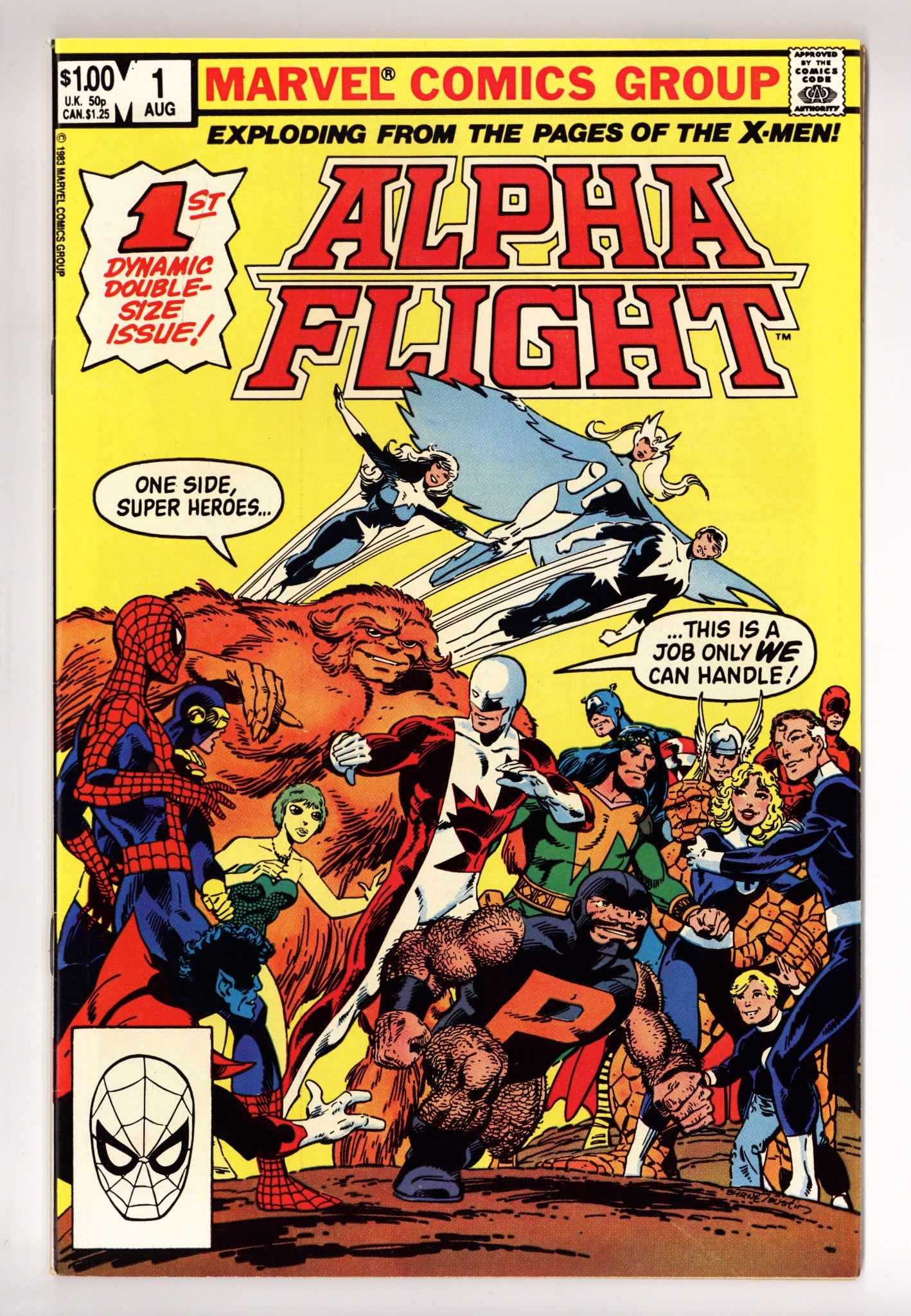 Alpha Flight Vol 1 1 VF- (7.5) (1983) 